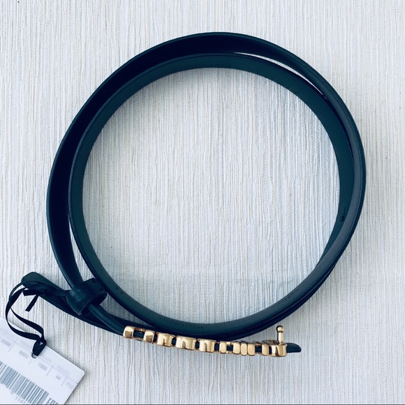 Moschino Logo Leather Belt - Picture 7 of 7